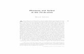 Phantasia and Technè - MITweb.mit.edu/uricchio/Public/pdfs/pdfs/phantasia.pdf · phantasia and technè at the fin-de-siècle the fugitive, ... Charles Baudelaire, “Le peintre de