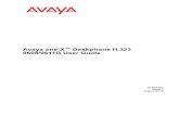 Avaya one-X Deskphone H.323 9608/9611G User Guide · Avaya one-X™ Deskphone H.323 9608/9611G User Guide August 2010 37 Muting a call If a call is on mute and you switch between