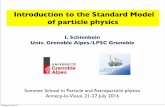 Introduction to the Standard Model of particle physics · Introduction to the Standard Model of particle physics EAOM LPSC, Serge Kox, 20 ... Laboratoire de Physique Subatomique et