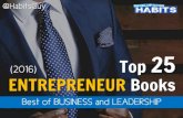 Top 25 Entrepreneur Books - MBA & Educación Ejecutiva · MBA 23. The Entrepreneur Mind 24. Simple Numbers, Straight Talk, Big Profits! 25. READING & LEARNING SPREE . 175+ Best Habit