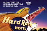 ONE OF THE TOP HARD ROCK HOTELS IN THE … Sales Kit 2018.pdf · Welcome to the Hard Rock Hotel & Casino Las Vegas, where agility makes for great business! You’ll find that the