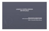 LOGICA E INTELLIGENZA ARTIFICIALE - … · [2] Michael R. Genesereth, Nils J. Nilsson, Logical Foundations of Artificial Intelligence , Morgan Kaufmann Publishers Inc., California,