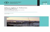Effort rights in fisheries management - Home | Food … · Effort rights in fisheries ... 2.15 Bioeconomic perspective 23 2.16 Conclusions 23 ... DTU Aqua-National Institute of Aquatic