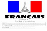 Français - rachelhawkes.com · sometimes bad weather. Quel temps fait-il? ... Write four sentences in French to describe the weather there. 16. ... label the following information