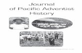 Journal of Pacific Adventist History - Online Archivesdocuments.adventistarchives.org/Periodicals/JPAH/Vol9_N1_Dec 2010.… · Journal of Pacific Adventist History serves histori