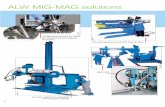 ALW MIG-MAG solutions - Gaz-Ark · ALW MIG-MAG solutions Longitudinal Aluminium welds for automotive and railway industries. Fire extinguishers and LPG Gas Bottles. Circular welding