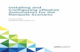 Installing and Configuring vRealize Automation for the ... · Contents Installing and Configuring vRealize Automation for the Rainpole Scenario 5 1 Install and Configure a vRealize