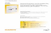 L.V. distribution circuit breaker General Protection ...trinetgrup.ro/cat_schneider/pdf/Gardy.pdf · L.V. distribution circuit breaker The PG circuit breaker range, from 5 to 60 A,