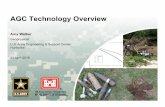 AGC Technology Overview - CLU-IN · AGC Technology Overview Amy Walker Geophysicist U.S. Army Engineering & Support Center, Huntsville 21 April 2016 US Army Corps of Engineers