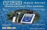 The Aqua Series enclosure is waterproof to IP65, and …aquaspex.com.au/info/brochures/Aqua_Series.pdf · Aqua-CP Conductivity-TDS-pH Temperature Meter Aqua-CP/A Conductivity-TDS-pH