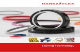 Sealing Technology - Hansa-Flex · Sealing technology – Date: 02/2016 Table of contents Rod seals Rod seals B Page 42 Chevron ring, CH Page 47 Rod U-ring, DDI, DDIM, DDIM-P Page