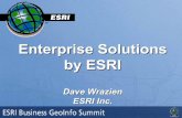 Enterprise Solutions by ESRI - Amazon S3 · Fr a m e wor A r c G I S Fr a m e wor. Desktop. ArcObjects …and deploy them in multiple products. k k s s. Server. ... UI. Java.NET C++