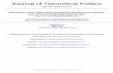 Journal of Theoretical Politics - University of Chicagohome.uchicago.edu/bdm/PDF/party.pdf · Journal of Theoretical Politics DOI: 10.1177/0951629808090135 Journal of Theoretical