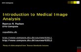 Introduction to Medical Image Analysis - compute.dtu.dk - week4.pdf · DTU Compute 3 DTU Compute, Technical University of Denmark Introduction to Medical Image Analysis 21/2/2018