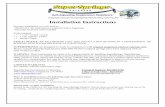 SuperSprings Installation Instructions · SAFETY NOTICE: WE RECOMMEND THAT THIS INSTALLATION BE DONE BY A PROFESSIONAL OR PERSONS WITH SOUND MECHANICAL KNOWLEDGE. ... After 200-500