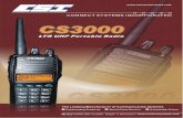CONNECT SYSTEMS …connectsystems.com/products/manuals/CS3000_BROCHURE.pdf · CONNECT SYSTEMS INCORPORATED CS3000 / UHF Portable Radio Welcome osi osi 2 ABC 3 DEF 4GH1 5JKL 6MN0 7PQRS