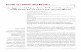 Annals of Clinical Case Reports Case Report - … · fibrome pleural : apport de l’immunohistochimie. Rev Mal Respir. 1995; 12: 383-385. 6. Hamidou M, Bani-Sadr F, Kenzi A, Sagan