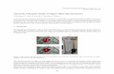 About the Vibration Modes of Square Plate-like … · TECHNISCHE MECHANIK, 36, 3, (2016), 180 – 189 submitted: October 29, 2015 About the Vibration Modes of Square Plate-like Structures