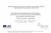 2011 Wireless Innovation Forum European Conference … · Conference on Communication Technologies and Software Defined Radio ... 2011 Wireless Innovation Forum European Conference