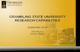 Grambling State University - NASA OSBP - Office of … · 27/9/2016 · • Mathematics/Physics ... Grambling State University and the communities it serves. ... Achievement In Science