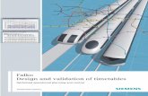 Falko Design and validation of timetables - Siemens … · Falko Design and validation of timetables Optimized operational planning and control ... > Construction site planning >