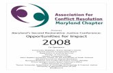 Presents Maryland’s Second Restorative Justice Conference… Program.pdf · 2009-03-09 · Maryland’s Second Restorative Justice Conference: Co-Sponsors: ... Howard Community