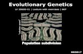 HS17 PopGen 08 PopulationSubdivision Fstatisticsevolution.unibas.ch/teaching/evol_genetics/C_Population_Genetics/... · Standpunkt der Vererbungslehre aus betrachtet. Hereditas 11:65–106.
