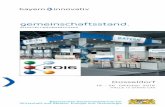 BayInno Bro Messe K 2016 DA - Bayern Innovativ · apply efficient variable coloured markings (RAL Clas-sic) to different surfaces within one production line. 11 Mit rund 600 Organisationen
