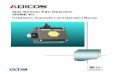 Gas Sensor Fire Detector GSME-Ex - D.S.F. GmbH · Zertifiziertes QM System Nach DIN EN ISO 9001 Gas Sensor Fire Detector GSME-Ex Installation, Description and Operation Manual ®