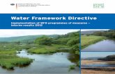 Water Framework Directive - Umweltbundesamt · The Water Framework Directive sets the ambitious goal of achieving “good status” for rivers, lakes, coastal waters, and groundwater