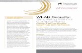 WLAN Security: Simplifying Without Compromising · wite paper WLAN Security: Simplifying Without Compromising Striking a balance between Security and coSt/convenience executive Summary