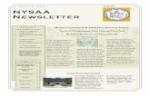 Volume 5, Issue 1 Spring 2009 NYSAA Newsletter · Bittner Farm, Rochester, Historic. June 11-25, Mon. – Thurs. 9:30-12:30, Monroe Community College. ... (315) 486-0030, tabel@twcny.rr.com.