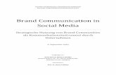 Brand Communication in Social Media - Open Access … · Tabelle 8: Übersicht B2B-/B2C-Ausrichtung, Gründung und Tools der BCs der Befragten.....62 Tabelle 9: Übersicht Zielgruppen