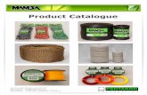 Product Catalogue - Pentagon Product Catalogue... · Physical Address: 22 Atlas Road , Elandsfontein , Johannesburg Product Catalogue. Ropes & Twines Contents Product Catalogue -