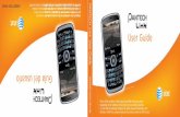 Guía del usuario - AT&T · 930 mAh Minimum 10 days (250 hrs) Minimum 3 hrs Operating Frequency • GSM850Mhz, 900Mhz, 1800 Mhz,1900 ... Used Space note: Holding the device by the
