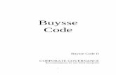 Code Buysse II - English version Buysse II - English version.pdf · 4 6. High-performance (senior) management Definition The managing director Job Appointment Evaluation Remuneration