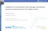 Validation of uncertainty in IEC damage calculations … · Validation of uncertainty in IEC damage calculations based on measurements from alpha ventus DeepWind 2016 January 21st,