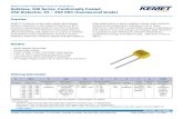 Radial Leaded Multilayer Ceramic Capacitors Goldmax, … · • 0.100", 0.200", ... Standard: 100% matte tin (Sn) ... number specific datasheet for referee time details. To obtain