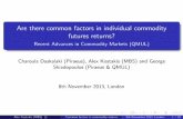 Are there common factors in individual commodity futures returns? · Are there common factors in individual commodity futures returns? Recent Advances in Commodity Markets (QMUL)