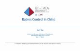 Rabies Control in China - Food and Agriculture … · Rabies Control in China Sun Yan Veterinary Bureau, Ministry of Agriculture, ... 1980S,the second peak period of Human Rabies,