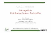 Microgrids in Distrib tionDistribution SstemS ystem ...sites.ieee.org/pes-cascading/files/2015/11/2015_10_PESGM2015P... · Microgrids in Distrib tionDistribution SstemSystem Restoration