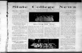 State College News 1919-05-22 - University Librarieslibrary.albany.edu/speccoll/findaids/eresources/digital_objects/ua... · " THE YELLOW JACKE '* T ... Page 2 STATE COLLEGE NEWS,