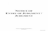 NOTICE OF ENTRY OF JUDGMENT / JUDGMENT · NOTICE OF ENTRY OF JUDGMENT / JUDGMENT NOTICE OF ENTRY OF JUDGMENT / JUDGMENT PPHCSD_000005. 0 0 L c‘j D -J (0 Ce ... Assigned to the Honorable