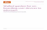Walled garden for onboarding user devices to eduroam · Download the Captive Portal PHP code from Gist/Github. RAW PHP version for download (RAW PHP version of file) ... Walled garden