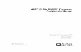 ADSP-2126x SHARC Processor Peripherals Manual · a ADSP-2126x SHARC® Processor Peripherals Manual Revision 3.0, December 2005 Part Number 82-002002-01 Analog Devices, Inc. …