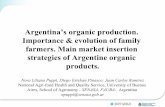 Argentina’s organic production. Importance & evolution of ... · Argentina’s organic production. Importance & evolution of family farmers. Main market insertion strategies of