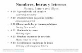 Names, Letters and Signs - WV Connectionswvconnections.k12.wv.us/documents/Spanish_level_2_activities_000.pdf · • Señalar las letras grandes en los carteles de ... • Separar