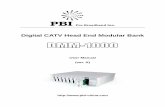 Digital CATV Head End Modular Bank - nag.ru · DMM-1000 is a digital CATV head end modular bank, ... CATV network RF HUB or Switch ... that means HDMS connect to the device well.
