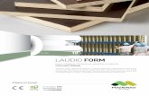 Laudio form EN - MADERAS DE LLODIO · LAUDIO FORM PRODUCT SPECIFICATIONS Veneer plywood made of European Radiata Pine with phenolic paper coating on both sides …