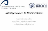 Inteligencia en la Red Eléctrica · Procesadores conectados por una red de fibra. Interconexión Plug-and-play de componentes • En la red actual, cuando hay cambios en el equipamiento